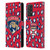 NHL Florida Panthers Leopard Patten Leather Book Wallet Case Cover For Samsung Galaxy A52 / A52s / 5G (2021)