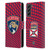 NHL Florida Panthers Net Pattern Leather Book Wallet Case Cover For Samsung Galaxy S21 FE 5G