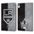 NHL Los Angeles Kings Half Distressed Leather Book Wallet Case Cover For Apple iPad 10.9 (2022)