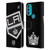 NHL Los Angeles Kings Oversized Leather Book Wallet Case Cover For Motorola Moto G71 5G