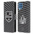 NHL Los Angeles Kings Net Pattern Leather Book Wallet Case Cover For Samsung Galaxy F22 (2021)