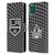 NHL Los Angeles Kings Net Pattern Leather Book Wallet Case Cover For Samsung Galaxy F62 (2021)