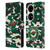 NHL Minnesota Wild Camouflage Leather Book Wallet Case Cover For Huawei P50 Pro
