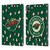 NHL Minnesota Wild Leopard Patten Leather Book Wallet Case Cover For Apple iPad Pro 11 2020 / 2021 / 2022