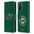 NHL Minnesota Wild Plain Leather Book Wallet Case Cover For OPPO A54 5G