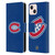 NHL Montreal Canadiens Plain Leather Book Wallet Case Cover For Apple iPhone 13