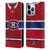 NHL Montreal Canadiens Jersey Leather Book Wallet Case Cover For Apple iPhone 13 Pro