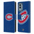 NHL Montreal Canadiens Plain Leather Book Wallet Case Cover For Nokia X30