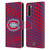 NHL Montreal Canadiens Net Pattern Leather Book Wallet Case Cover For OnePlus Nord 5G