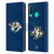 NHL Nashville Predators Plain Leather Book Wallet Case Cover For Huawei P40 lite E