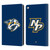NHL Nashville Predators Plain Leather Book Wallet Case Cover For Apple iPad Air 2 (2014)