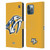 NHL Nashville Predators Oversized Leather Book Wallet Case Cover For Apple iPhone 12 Pro Max