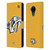 NHL Nashville Predators Oversized Leather Book Wallet Case Cover For Nokia C30