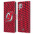 NHL New Jersey Devils Net Pattern Leather Book Wallet Case Cover For Huawei Nova 6 SE / P40 Lite