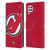 NHL New Jersey Devils Oversized Leather Book Wallet Case Cover For Huawei Nova 6 SE / P40 Lite