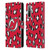 NHL New Jersey Devils Leopard Patten Leather Book Wallet Case Cover For Huawei Nova 7 SE/P40 Lite 5G