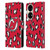 NHL New Jersey Devils Leopard Patten Leather Book Wallet Case Cover For Huawei P50