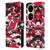 NHL New Jersey Devils Camouflage Leather Book Wallet Case Cover For Huawei P50 Pro
