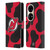 NHL New Jersey Devils Cow Pattern Leather Book Wallet Case Cover For Huawei P50 Pro