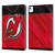 NHL New Jersey Devils Jersey Leather Book Wallet Case Cover For Apple iPad Air 11 2020/2022/2024