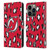 NHL New Jersey Devils Leopard Patten Leather Book Wallet Case Cover For Apple iPhone 14 Pro