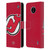 NHL New Jersey Devils Oversized Leather Book Wallet Case Cover For Nokia C10 / C20