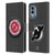 NHL New Jersey Devils Puck Texture Leather Book Wallet Case Cover For Nokia X30