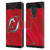 NHL New Jersey Devils Jersey Leather Book Wallet Case Cover For Motorola Moto G9 Play