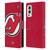 NHL New Jersey Devils Oversized Leather Book Wallet Case Cover For OnePlus Nord 2 5G