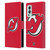 NHL New Jersey Devils Plain Leather Book Wallet Case Cover For OnePlus Nord 2 5G