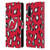 NHL New Jersey Devils Leopard Patten Leather Book Wallet Case Cover For OnePlus Nord CE 5G