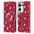NHL New Jersey Devils Leopard Patten Leather Book Wallet Case Cover For OPPO Reno8 Pro