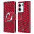 NHL New Jersey Devils Net Pattern Leather Book Wallet Case Cover For OPPO Reno8 Pro