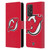 NHL New Jersey Devils Plain Leather Book Wallet Case Cover For Samsung Galaxy A52 / A52s / 5G (2021)