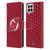 NHL New Jersey Devils Net Pattern Leather Book Wallet Case Cover For Samsung Galaxy M33 (2022)