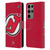 NHL New Jersey Devils Oversized Leather Book Wallet Case Cover For Samsung Galaxy S23 Ultra 5G
