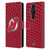 NHL New Jersey Devils Net Pattern Leather Book Wallet Case Cover For Sony Xperia Pro-I