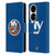 NHL New York Islanders Plain Leather Book Wallet Case Cover For Huawei P50