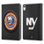 NHL New York Islanders Puck Texture Leather Book Wallet Case Cover For Apple iPad 10.9 (2022)