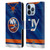 NHL New York Islanders Jersey Leather Book Wallet Case Cover For Apple iPhone 13 Pro