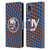 NHL New York Islanders Net Pattern Leather Book Wallet Case Cover For Nokia C2 2nd Edition