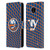 NHL New York Islanders Net Pattern Leather Book Wallet Case Cover For Nokia C10 / C20