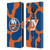 NHL New York Islanders Cow Pattern Leather Book Wallet Case Cover For Nokia C21