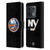 NHL New York Islanders Plain Leather Book Wallet Case Cover For OnePlus 10 Pro