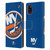 NHL New York Islanders Oversized Leather Book Wallet Case Cover For Samsung Galaxy A31 (2020)