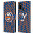 NHL New York Islanders Net Pattern Leather Book Wallet Case Cover For Samsung Galaxy M30s (2019)/M21 (2020)