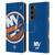 NHL New York Islanders Oversized Leather Book Wallet Case Cover For Samsung Galaxy S23+ 5G