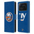 NHL New York Islanders Plain Leather Book Wallet Case Cover For Xiaomi Mi 11 Ultra