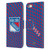 NHL New York Rangers Net Pattern Leather Book Wallet Case Cover For Apple iPhone 6 Plus / iPhone 6s Plus