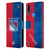 NHL New York Rangers Half Distressed Leather Book Wallet Case Cover For Motorola Moto E7 Power / Moto E7i Power